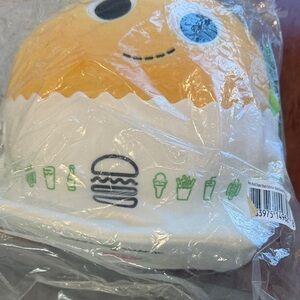 Squishmallows Yellow and White Stuffed Animal